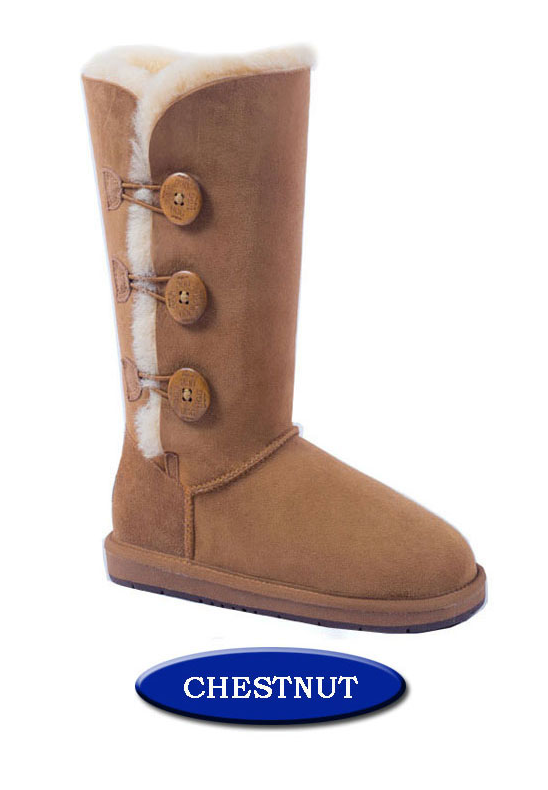 Auzland Classic 3 Button Boots