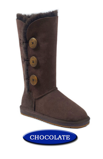 Auzland Classic 3 Button Boots