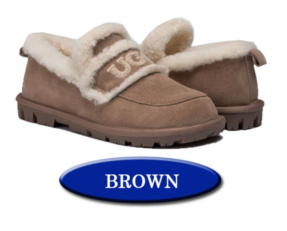 Ozwear OB939 Violet Shearling Loafer