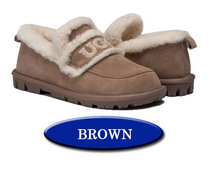 Ozwear OB939 Violet Shearling Loafer