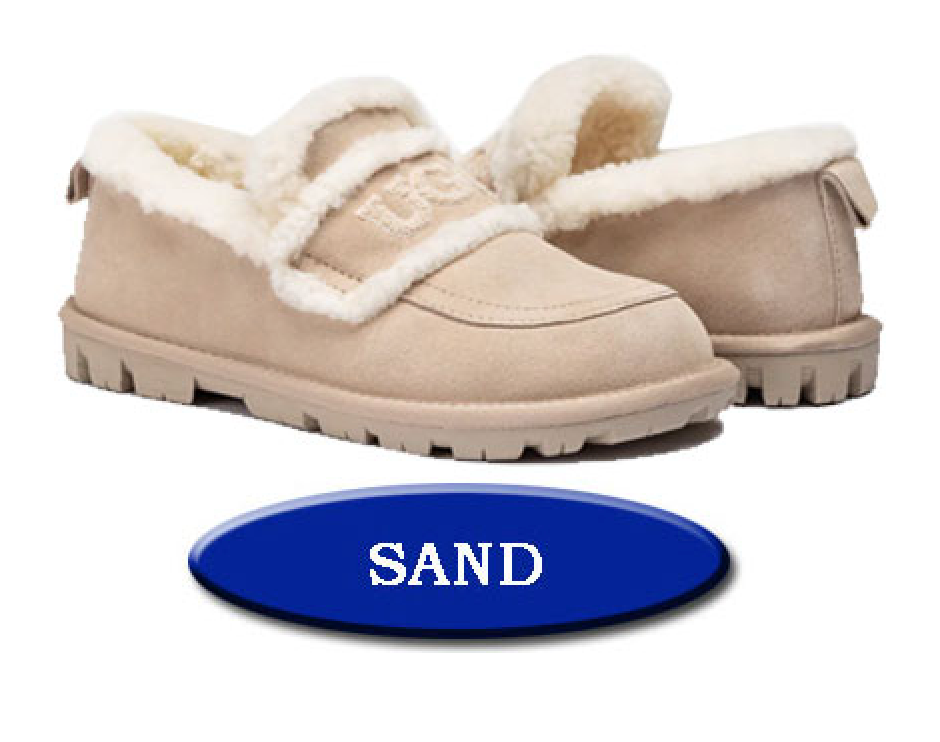 Ozwear OB939 Violet Shearling Loafer