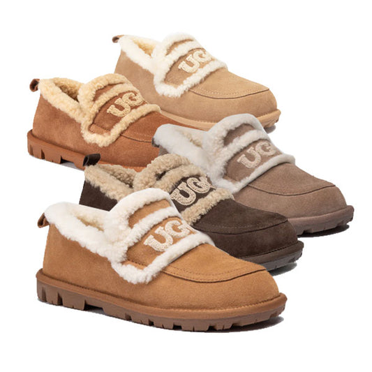 Ozwear OB939 Violet Shearling Loafer