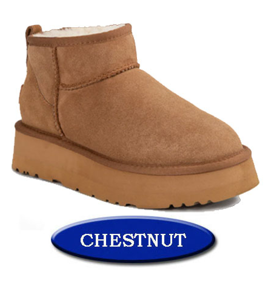 Ozwear 658P Platform Ultra Mini Boots