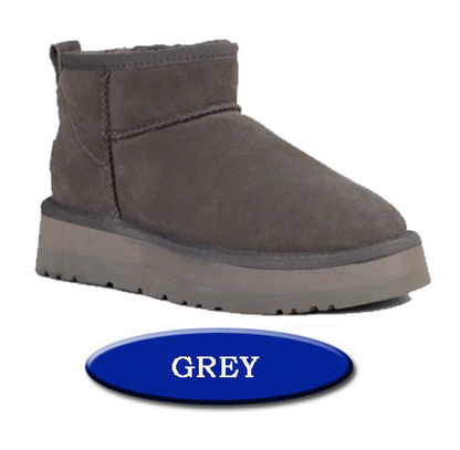 Ozwear 658P Platform Ultra Mini Boots