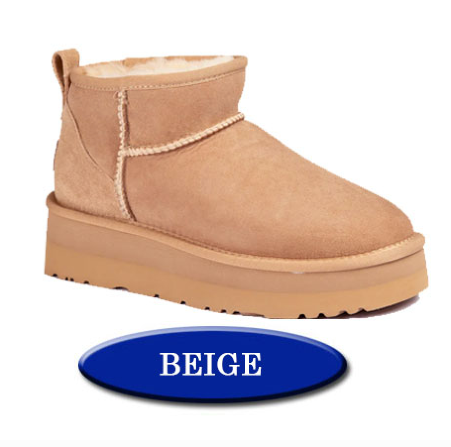 Ozwear 658P Platform Ultra Mini Boots
