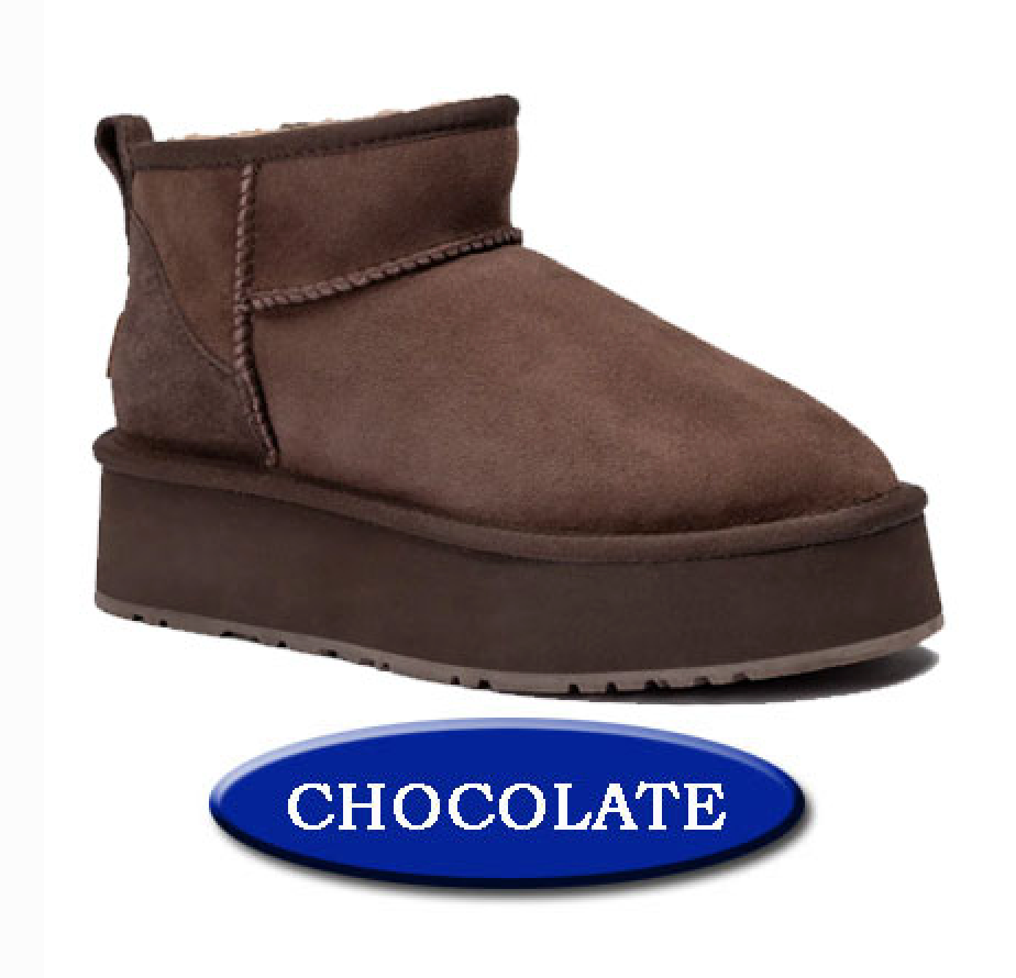 Ozwear 658P Platform Ultra Mini Boots