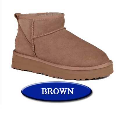 Ozwear 658P Platform Ultra Mini Boots