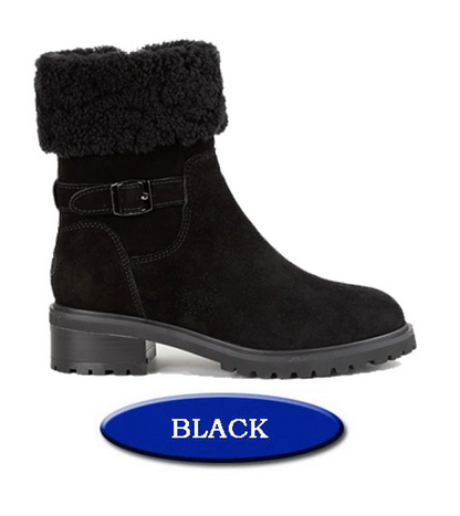 Ozwear OB752 Violet Ankle Zip Boots