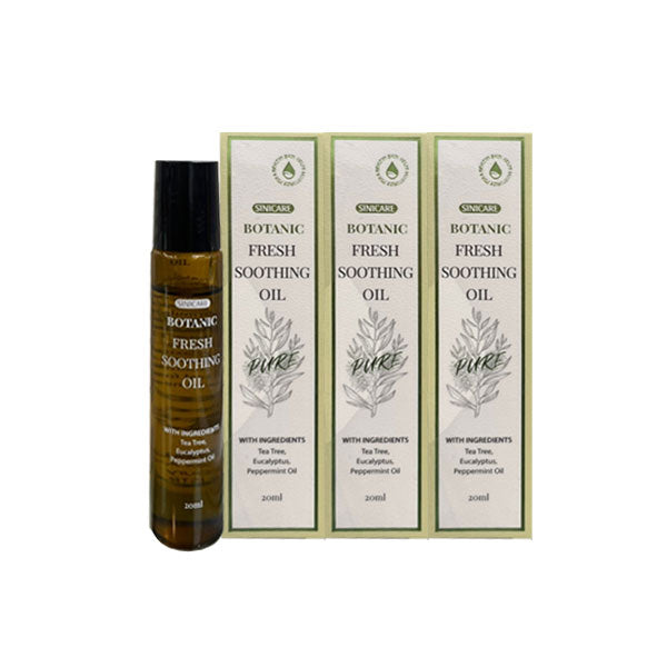 Sinicare Botanic Fresh Soothing Oil 30ml x 3