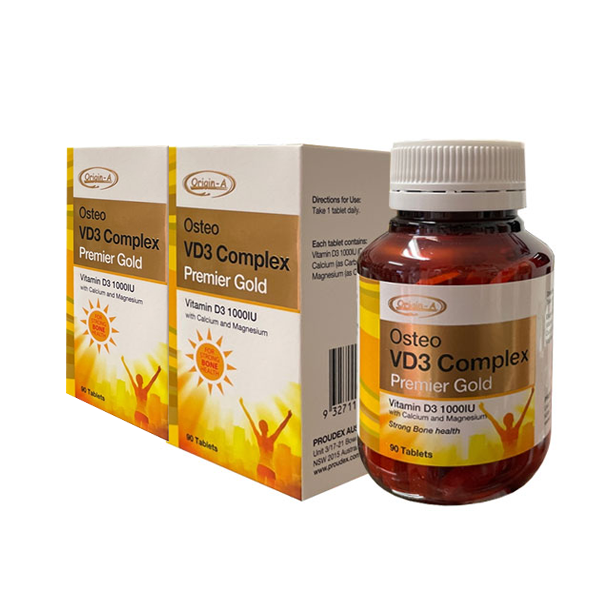 Osteo Vitamin D3 1000IU 180C